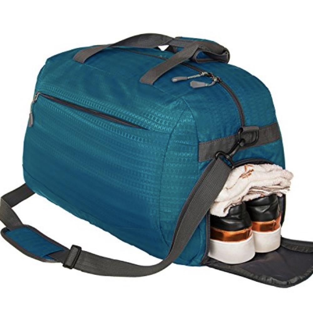 Coreal Sports Gym Bag, Duffel Bag, Cyan